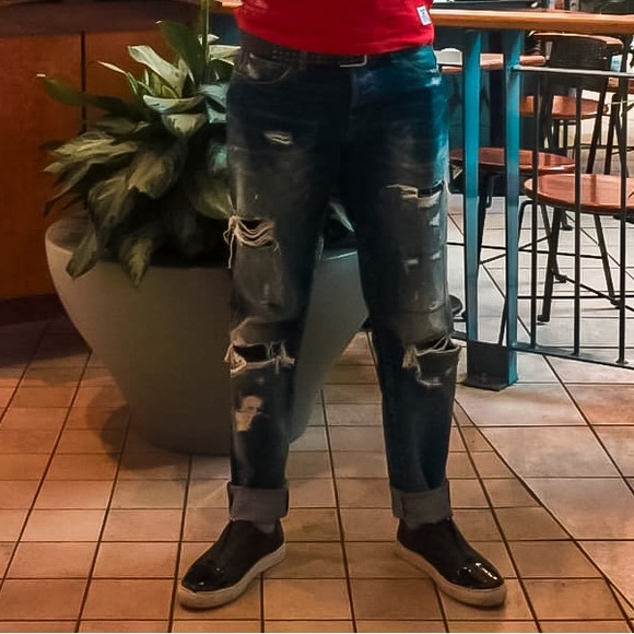 RDD by JACK & JONES | Comfort selvage button fly distressed denim jeans SIZE 31 - Picture 12 of 13